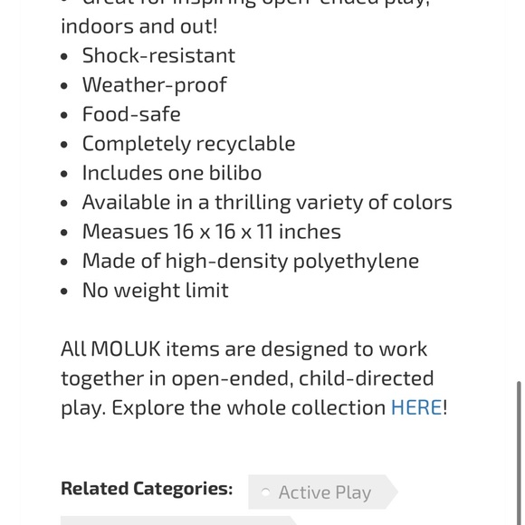 Fat Brain swiss design Yellow Kids Toy / chair - Picture 12 of 12